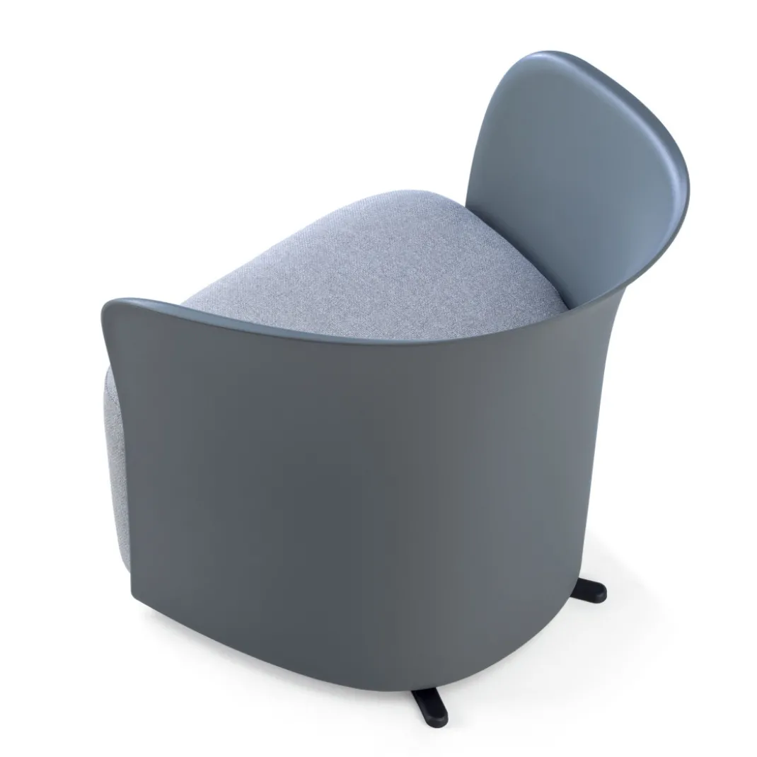 Silla para sala de espera Aura, espuma inyectada