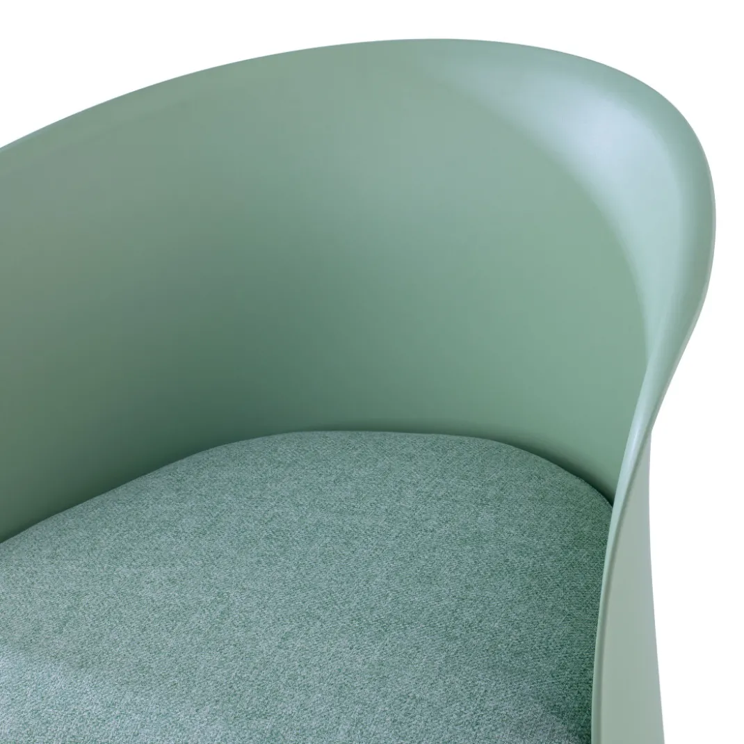 Silla para sala de espera Aura, espuma inyectada