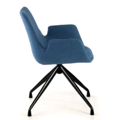 Silla Reuniones Elodie, gran acolchado, estructura giratoria
