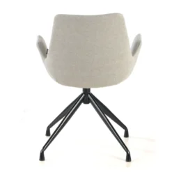 Silla Reuniones Elodie, gran acolchado, estructura giratoria