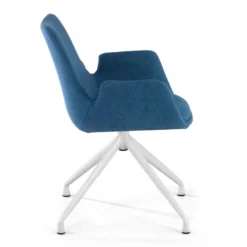 Silla Reuniones Elodie, gran acolchado, estructura giratoria