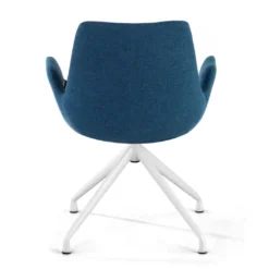 Silla Reuniones Elodie, gran acolchado, estructura giratoria