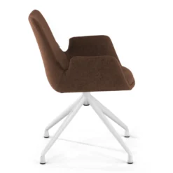 Silla Reuniones Elodie, gran acolchado, estructura giratoria