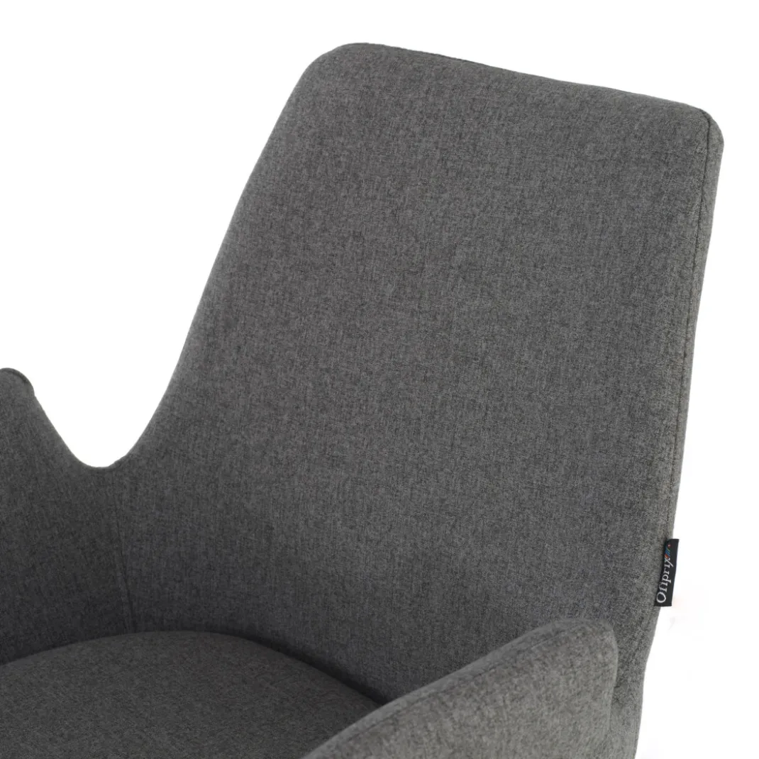 Silla Reuniones Elodie, gran acolchado, estructura giratoria