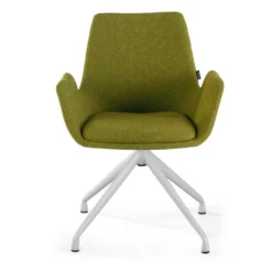 Silla Reuniones Elodie, gran acolchado, estructura giratoria