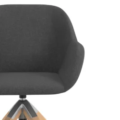 Silla reuniones moon base de madera maciza mecanismo giratorio