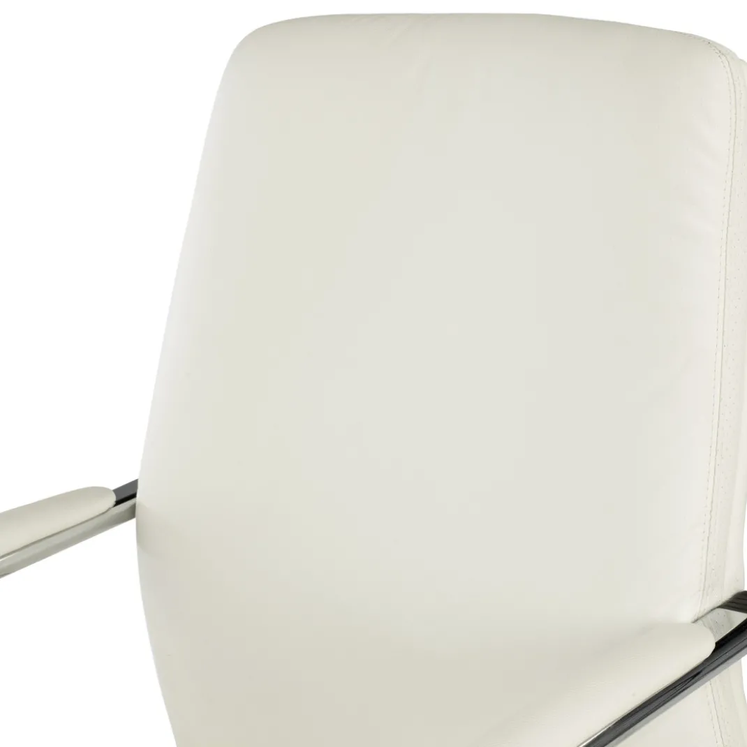 Sillón confidente Aston patín piel natural