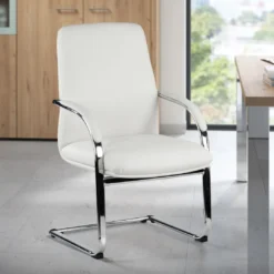 Sillón confidente Aston patín piel natural
