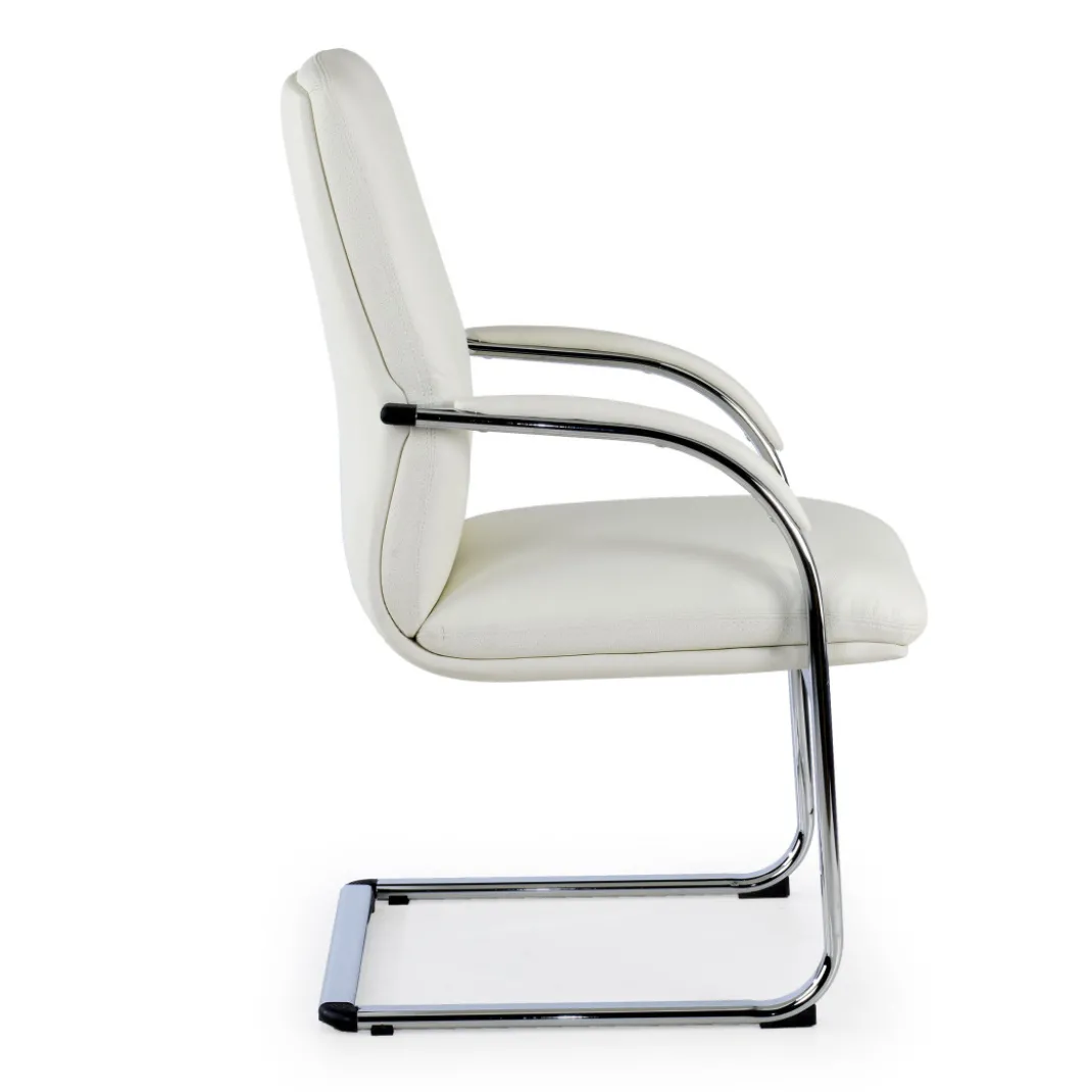 Sillón confidente Aston patín piel natural