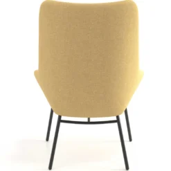 Sillón de Espera Capri, respaldo Alto, base 4 patas metal