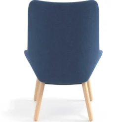 Sillón de Espera Capri, respaldo Medio, base 4 patas metal