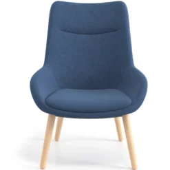 Sillón de Espera Capri, respaldo Medio, base 4 patas metal