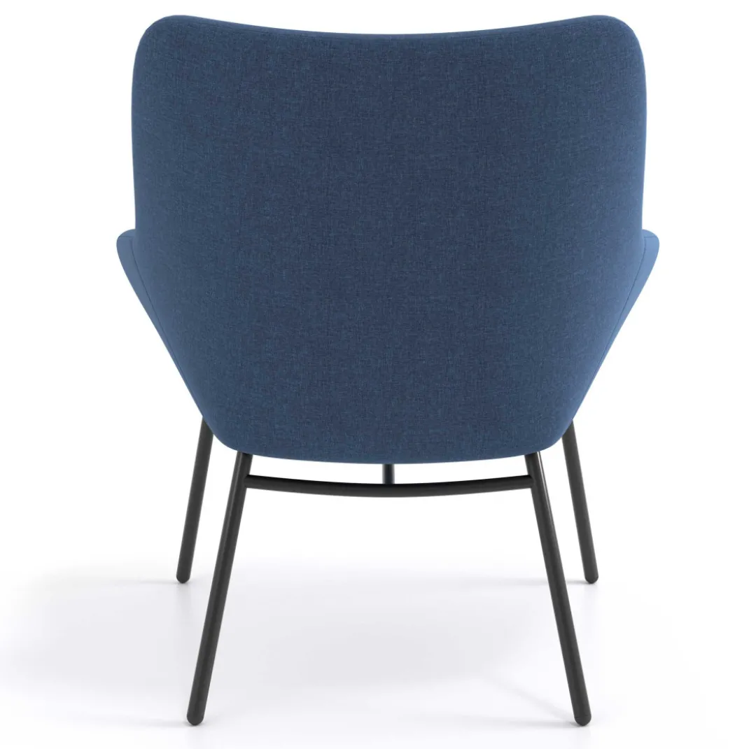 Sillón de Espera Capri, respaldo Medio, base 4 patas metal