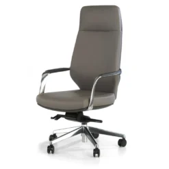 Sillón de oficina ejecutivo Duo, respaldo alto bicolor
