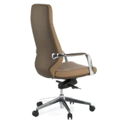 Sillón de oficina ejecutivo Duo, respaldo alto bicolor