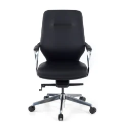Sillón de oficina ejecutivo Duo, respaldo bajo