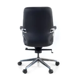 Sillón de oficina ejecutivo Duo, respaldo bajo