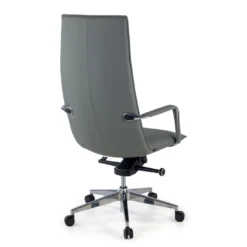 Sillón de Oficina Kingston, brazos tapizados, ecopiel