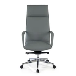 Sillón de Oficina Kingston, brazos tapizados, ecopiel