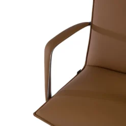 Sillón de Oficina Kingston, brazos tapizados, ecopiel