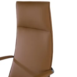 Sillón de Oficina Kingston, brazos tapizados, ecopiel