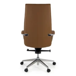 Sillón de Oficina Kingston, brazos tapizados, ecopiel