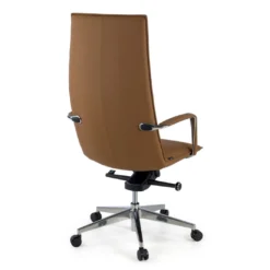 Sillón de Oficina Kingston, brazos tapizados, ecopiel