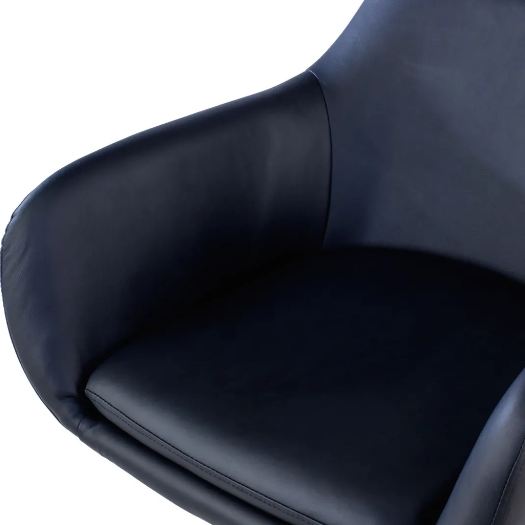 Sillón para Sala de espera giratorio Soho ecopiel