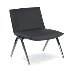 Sillón Sala de Espera Cardiff, pies de aluminio