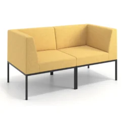 Sofa de Espera Pylos 2 asientos con brazo