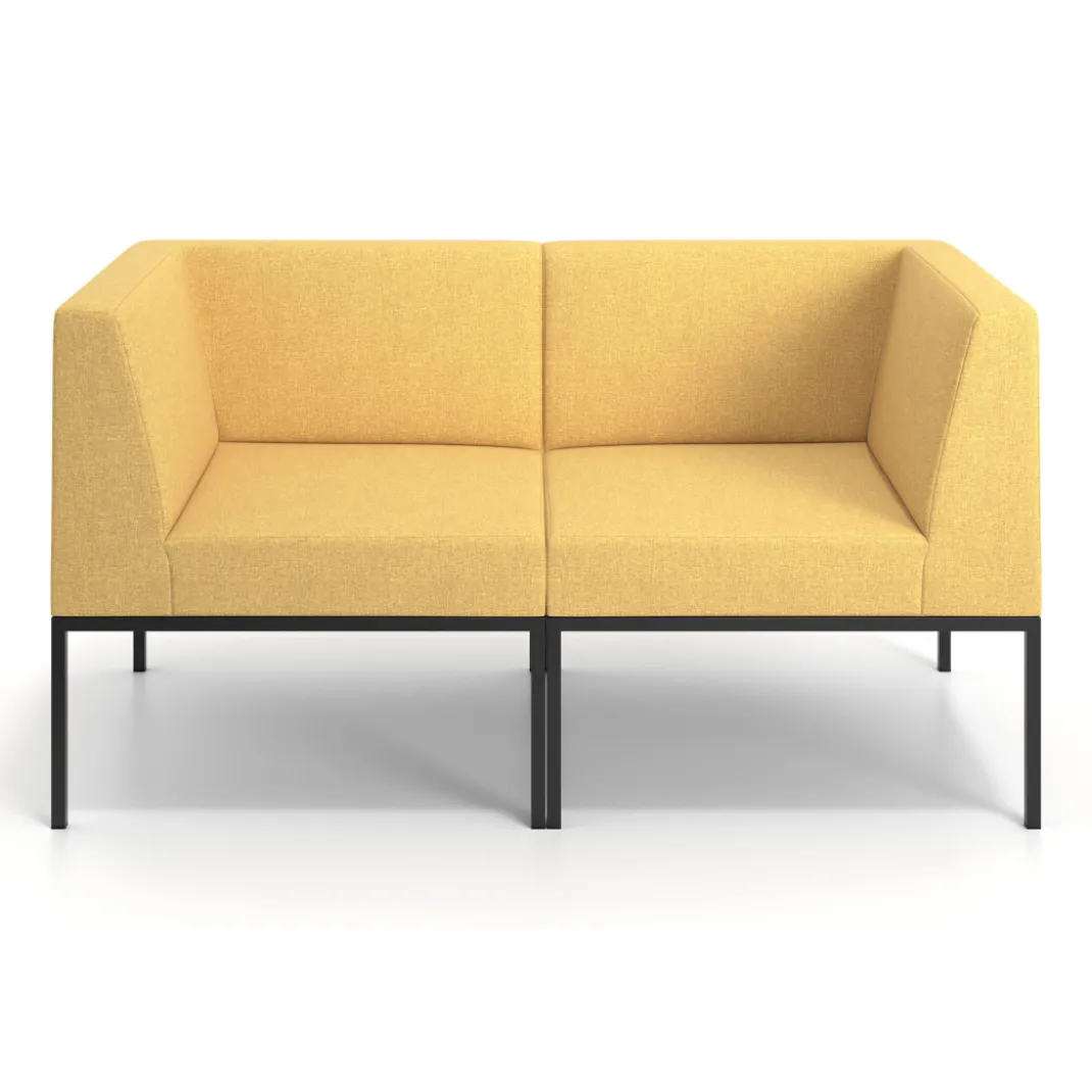 Sofa de Espera Pylos 2 asientos con brazo