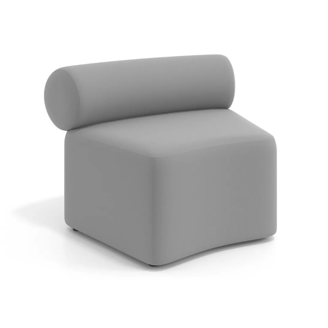 Sofa de oficina Oasis módulo concavo