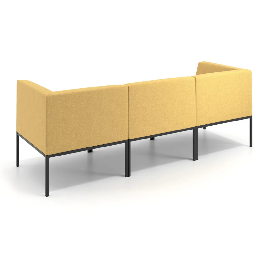 Sofa de Espera Pylos 3 asientos con brazo