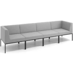 Sofa de Espera Pylos 2 asientos con brazo