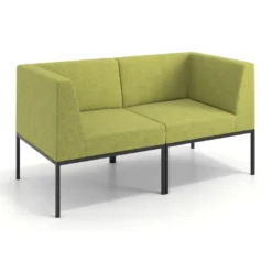 Sofa de Espera Pylos 2 asientos con brazo