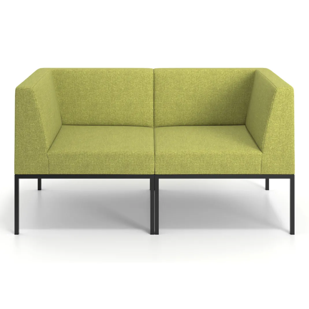 Sofa de Espera Pylos 2 asientos con brazo