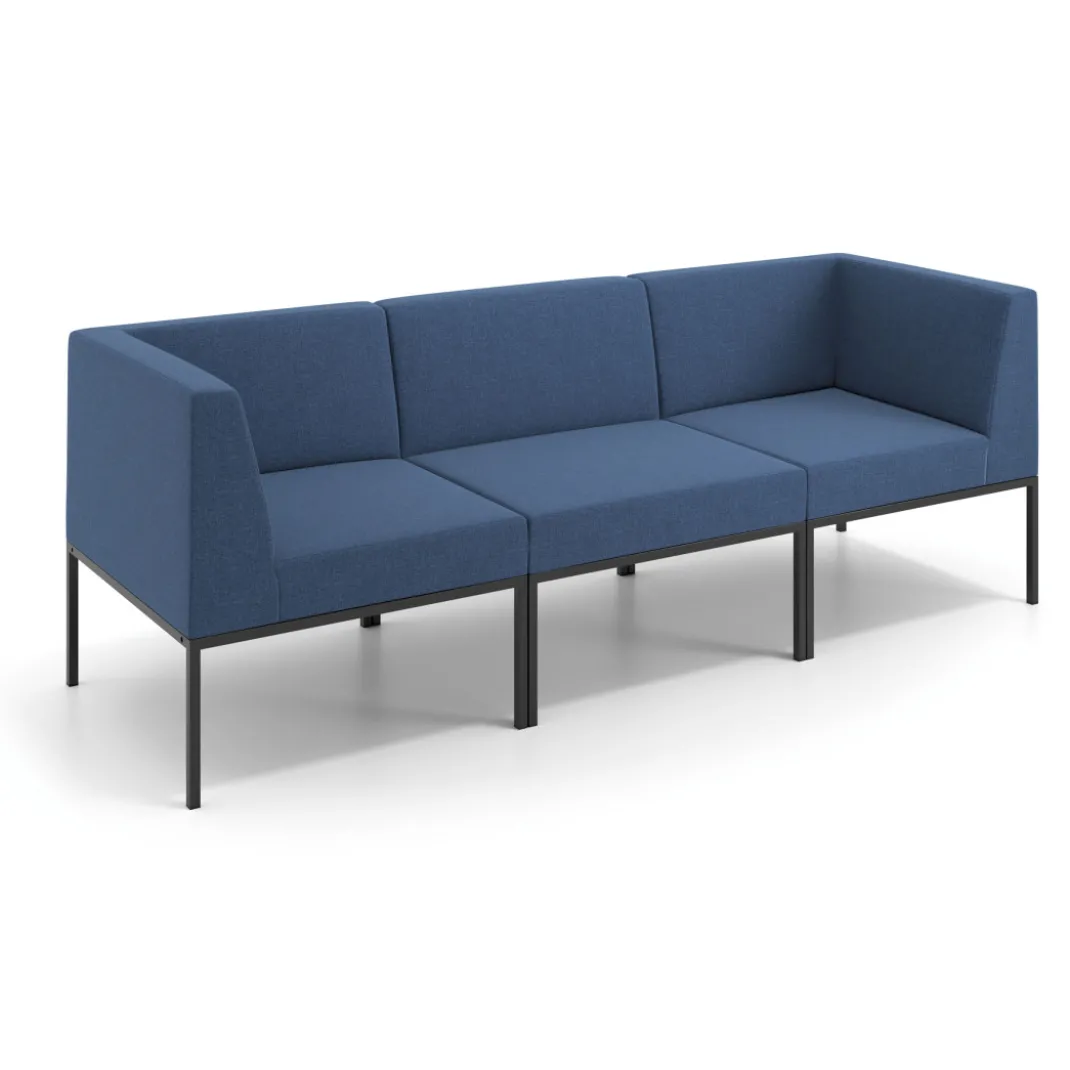 Sofa de Espera Pylos 3 asientos con brazo