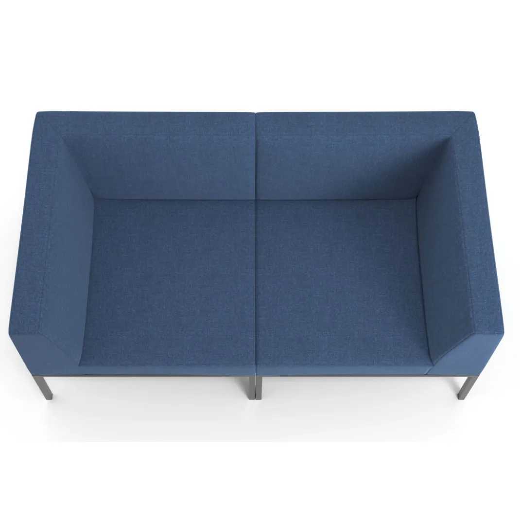 Sofa de Espera Pylos 2 asientos con brazo