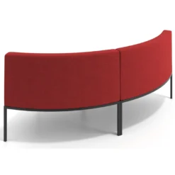 Sofa de Espera Pylos Curvo, Módulo Concavo 2 asientos