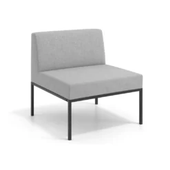 Sofa de Espera Pylos, modulo individual con respaldo