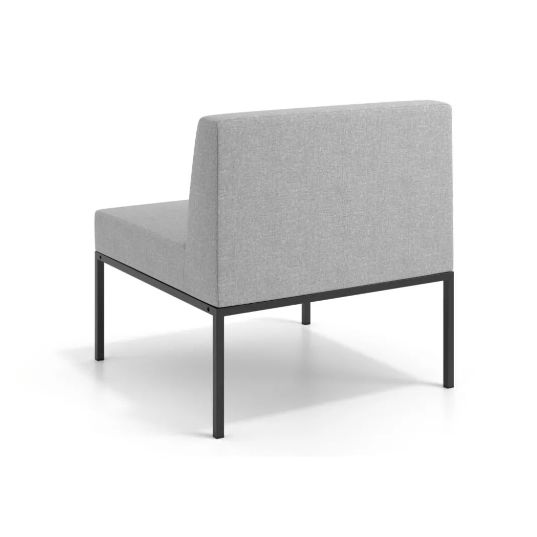 Sofa de Espera Pylos, modulo individual con respaldo