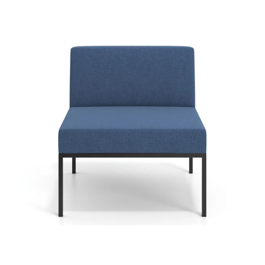 Sofa de Espera Pylos, modulo individual con respaldo