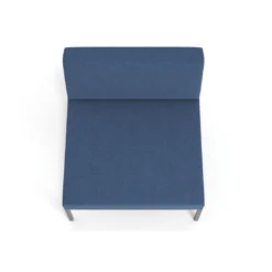 Sofa de Espera Pylos, modulo individual con respaldo