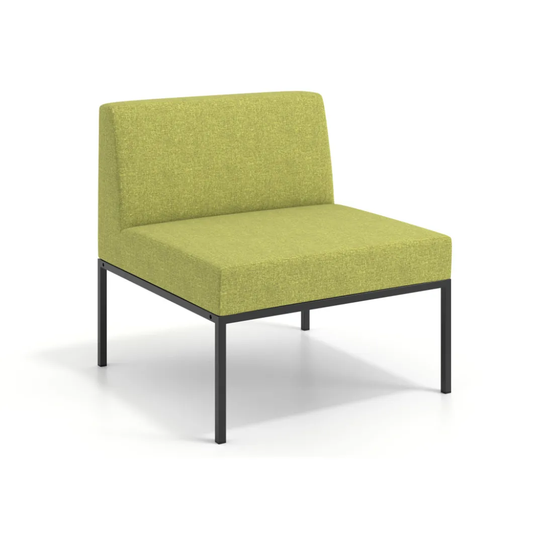 Sofa de Espera Pylos, modulo individual con respaldo