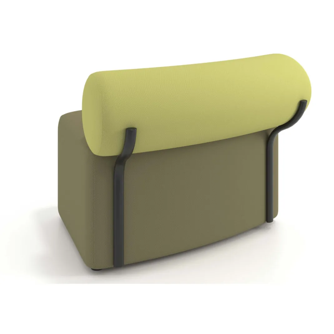 Sofa de oficina Oasis módulo convexo