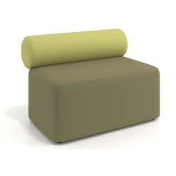 Sofa de oficina Oasis módulo recto 100cm