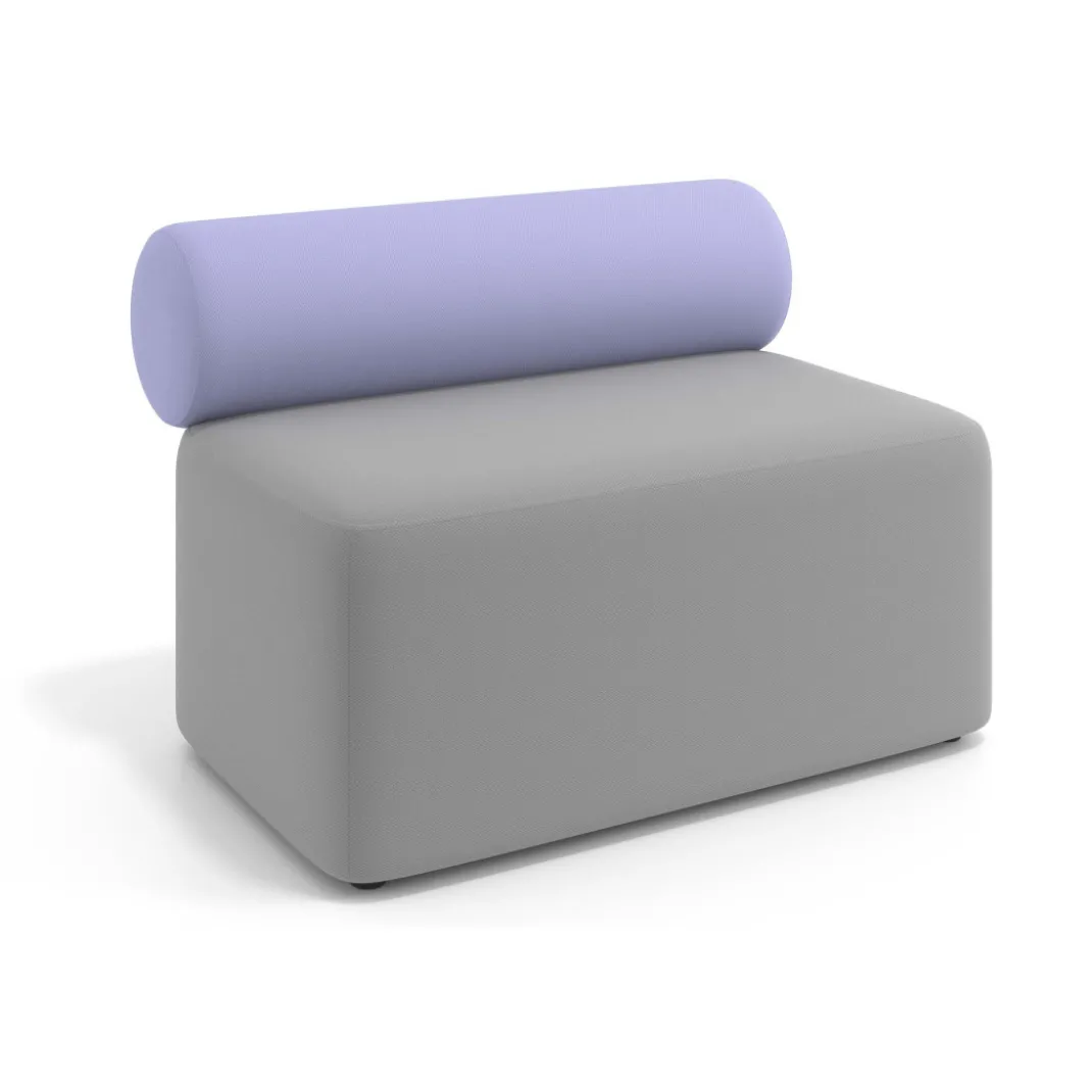 Sofa de oficina Oasis módulo recto 100cm