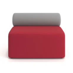 Sofa de oficina Oasis módulo recto 100cm