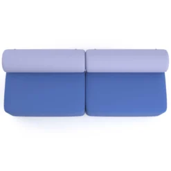 Sofa de oficina Oasis módulo recto doble 200cm