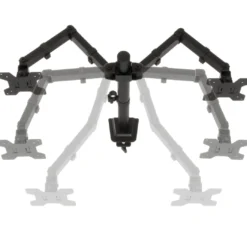 Soporte monitor columna doble, 2 pantallas